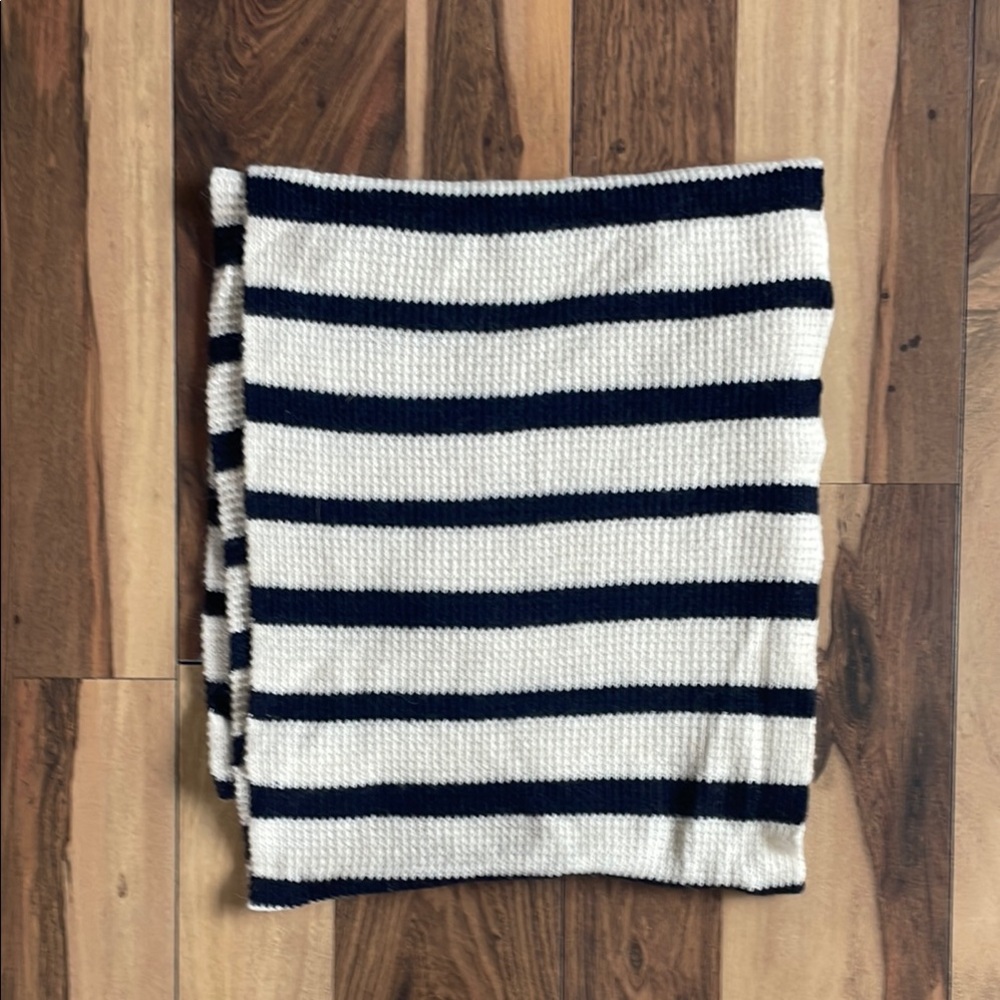 J. Crew Factory striped infinity scarf
